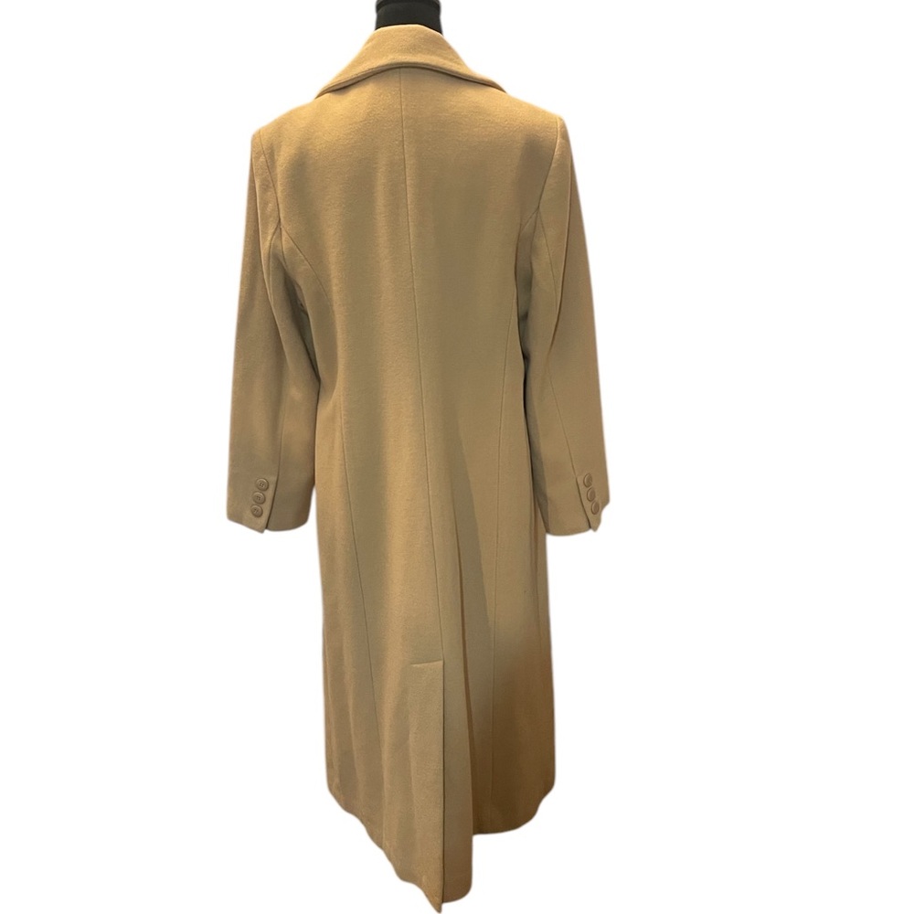 Chadwicks vintage full-length single breast camel-colored wool coat,Large - Picture 5 of 9